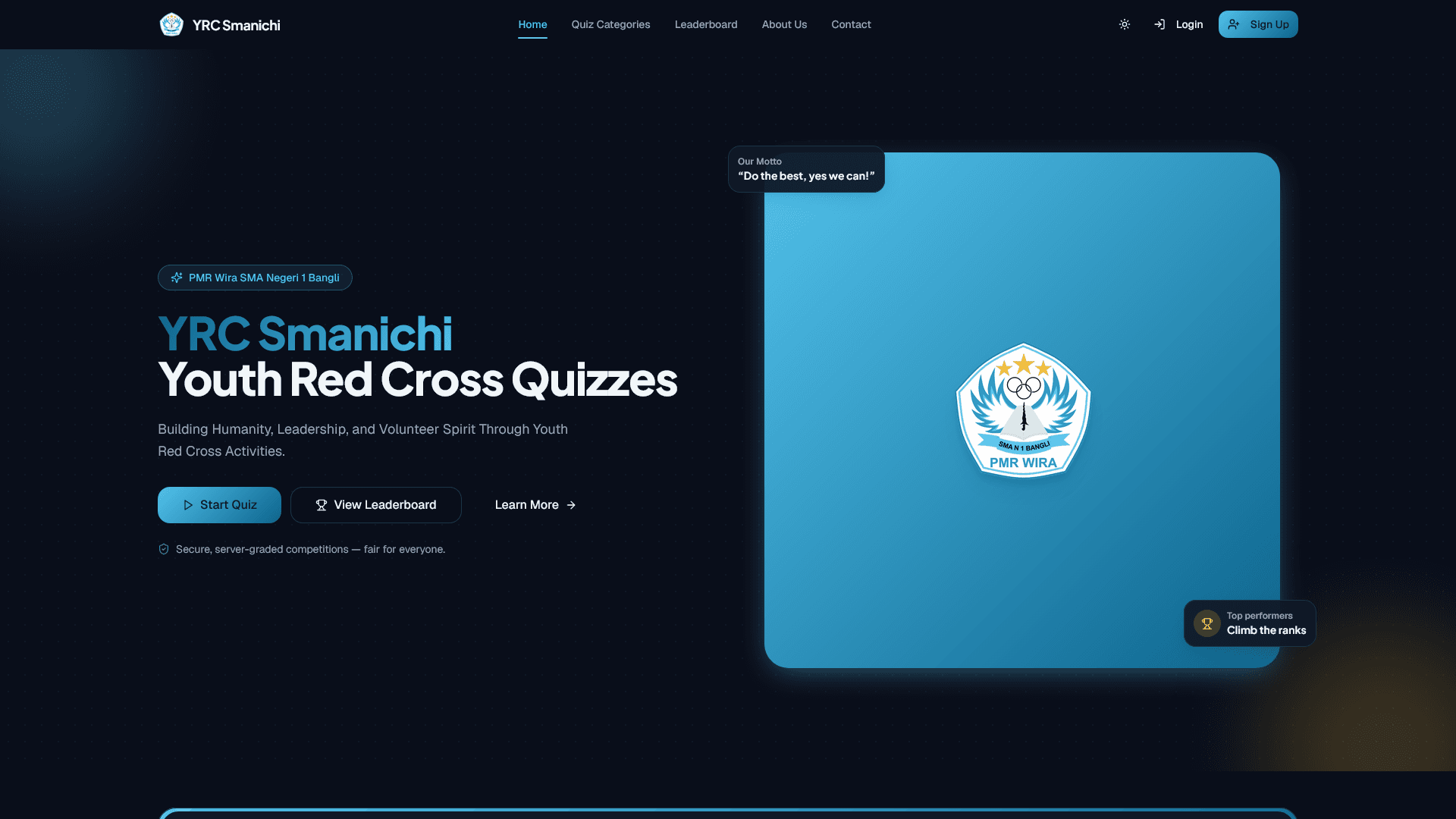 Cakra SMANICHI Quiz Platform